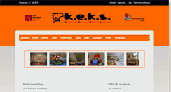 Desktop Screenshot of keks-speyer.de